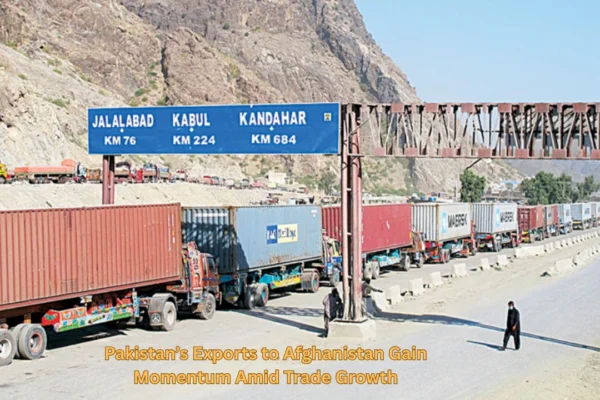 Pakistan’s Exports to Afghanistan