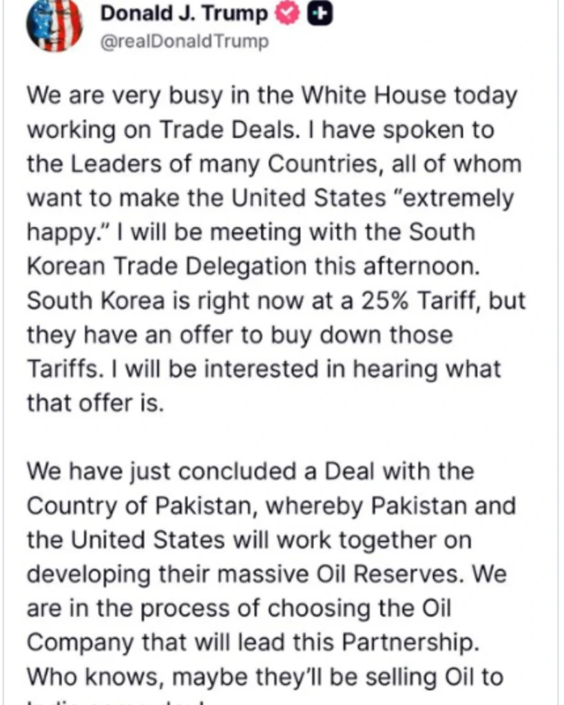 Donald trump tweet