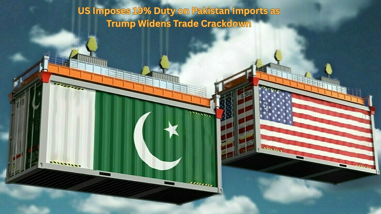 US Imposes 19% Duty on Pakistan Imports