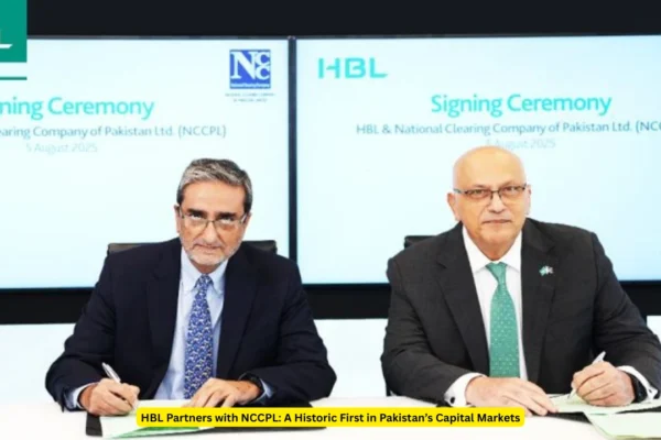 HBL Partners with NCCPL: A Historic First in Pakistan’s Capital Markets HBL Partners with NCCPL