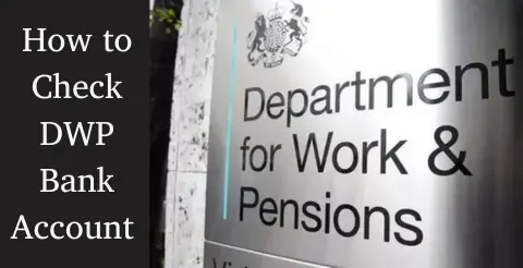 dwp bank account checks