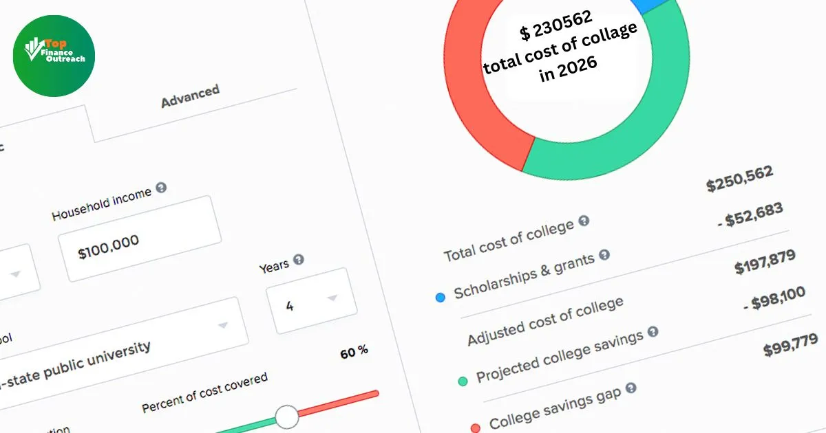dditional college finance calculator